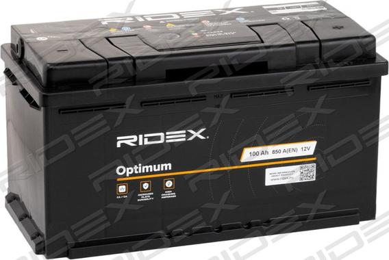 RIDEX 1S0018 - Käynnistysakku inparts.fi