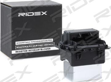 RIDEX 2975R0003 - Vastus, sisäilmantuuletin inparts.fi