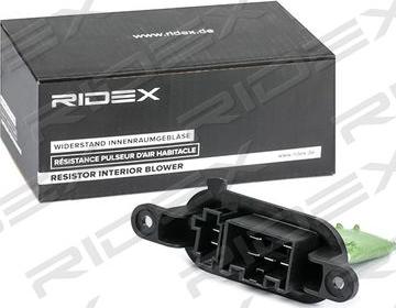 RIDEX 2975R0025 - Vastus, sisäilmantuuletin inparts.fi