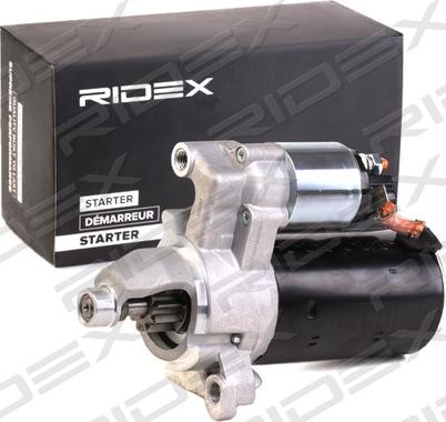 RIDEX 2S0375 - Käynnistinmoottori inparts.fi