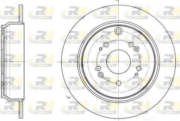 Kavo Parts BR-2283-C - Jarrulevy inparts.fi