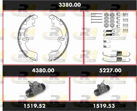 Roadhouse 3380.00 - Jarrukenkäsarja inparts.fi