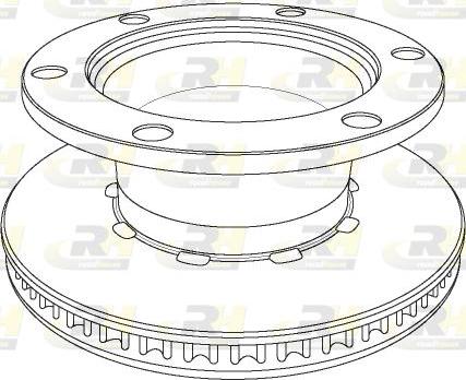 DT Spare Parts 02.07.42.238298 - Jarrulevy inparts.fi