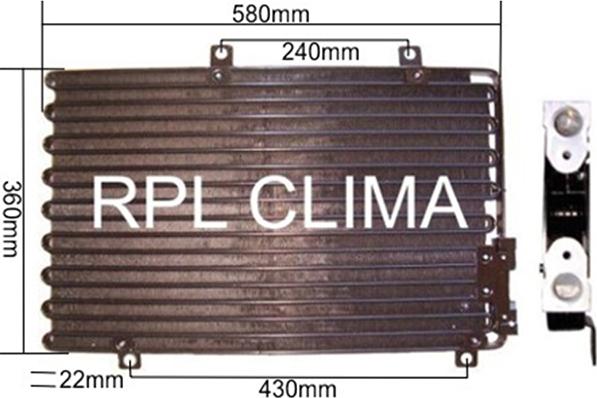 RPLQuality APCDAR0013 - Lauhdutin, ilmastointilaite inparts.fi