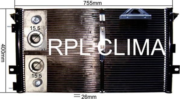 RPLQuality APCDCH0012 - Lauhdutin, ilmastointilaite inparts.fi