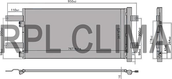 RPLQuality APCDMN5011 - Lauhdutin, ilmastointilaite inparts.fi