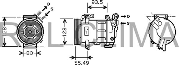 RPLQuality APCOCI0050 - Kompressori, ilmastointilaite inparts.fi