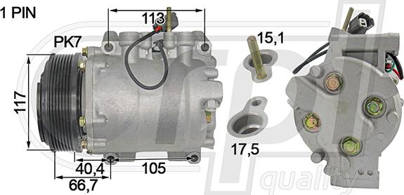 RPLQuality APCOHO5031 - Kompressori, ilmastointilaite inparts.fi