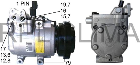 RPLQuality APCOHY5010 - Kompressori, ilmastointilaite inparts.fi