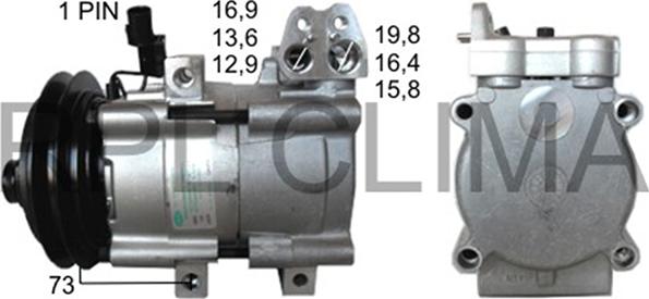 RPLQuality APCOHY0015 - Kompressori, ilmastointilaite inparts.fi