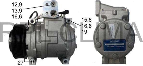 RPLQuality APCOJD3007 - Kompressori, ilmastointilaite inparts.fi