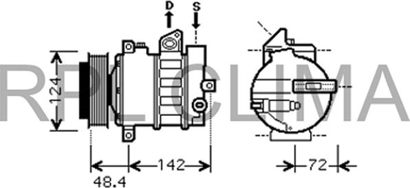 RPLQuality APCOMB0053 - Kompressori, ilmastointilaite inparts.fi