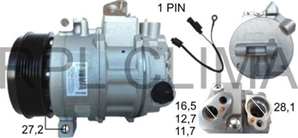 RPLQuality APCOMB2036 - Kompressori, ilmastointilaite inparts.fi