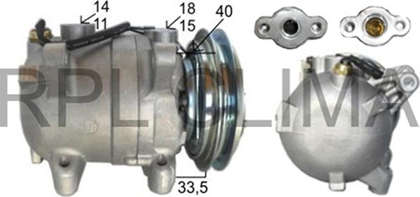 RPLQuality APCONI0008 - Kompressori, ilmastointilaite inparts.fi