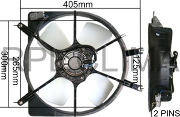 RPLQuality APELHO0005 - Tuuletin, moottorin jäähdytys inparts.fi