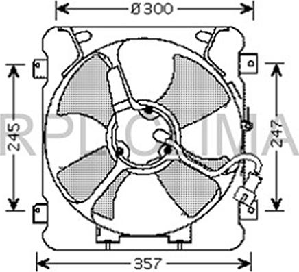 RPLQuality APELHO0013 - Tuuletin, moottorin jäähdytys inparts.fi