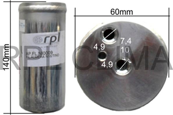 RPLQuality APFLNI0009 - Kuivain, ilmastointilaite inparts.fi