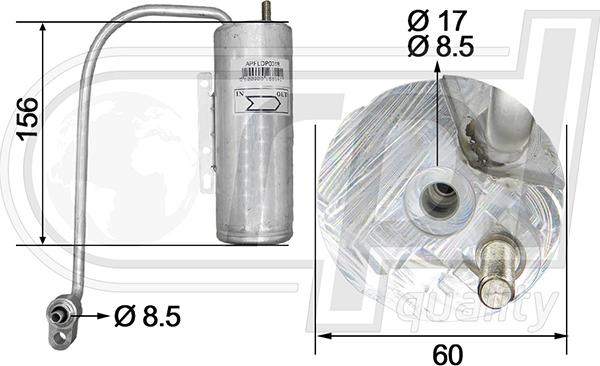 RPLQuality APFLOP0018 - Kuivain, ilmastointilaite inparts.fi