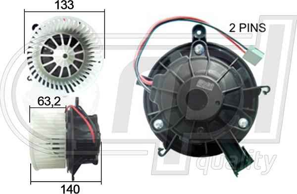 RPLQuality APVTOP5018 - Sähkömoottori, sisätilanpuhallin inparts.fi