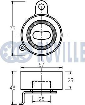 Ruville 540422 - Kiristysrulla, hammashihnat inparts.fi