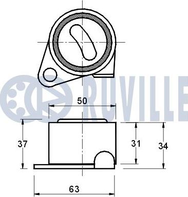 Ruville 540094 - Kiristysrulla, hammashihnat inparts.fi