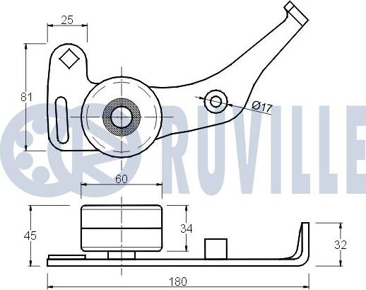 Ruville 540230 - Kiristysrulla, hammashihnat inparts.fi