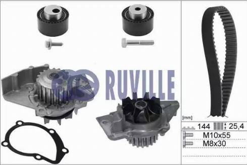 Ruville 55921731 - Vesipumppu + jakohihnasarja inparts.fi