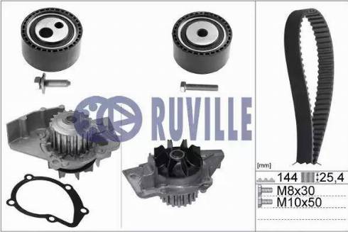 Ruville 55971721 - Vesipumppu + jakohihnasarja inparts.fi