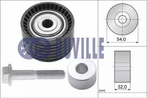 Ruville 55633 - Ohjainrulla, hammashihna inparts.fi