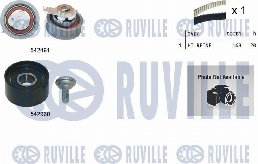 Ruville 550509 - Hammashihnasarja inparts.fi