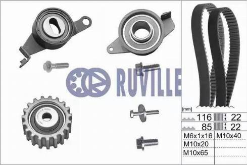 Ruville 5521470 - Hammashihnasarja inparts.fi