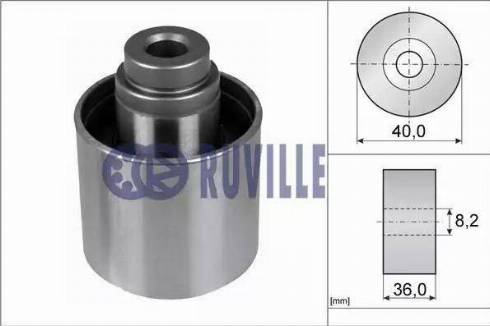 Ruville 55735 - Ohjainrulla, hammashihna inparts.fi