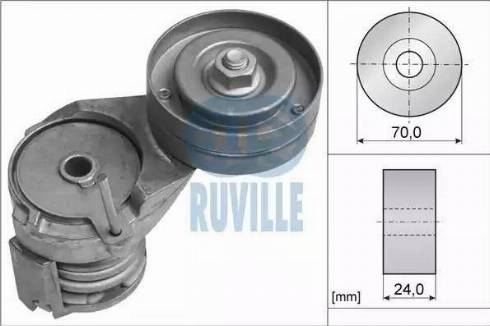 Ruville 55738 - Hihnankiristin, moniurahihna inparts.fi