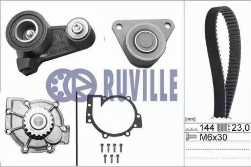 Ruville 56512711 - Vesipumppu + jakohihnasarja inparts.fi