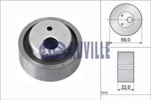 Ruville 56600 - Kiristysrulla, hammashihnat inparts.fi