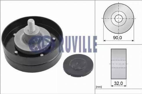 Ruville 58920 - Ohjainrulla, moniurahihna inparts.fi