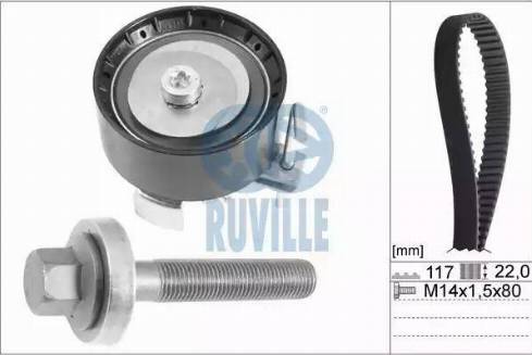 Ruville 5711870 - Hammashihnasarja inparts.fi