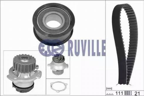 Ruville 57201702 - Vesipumppu + jakohihnasarja inparts.fi