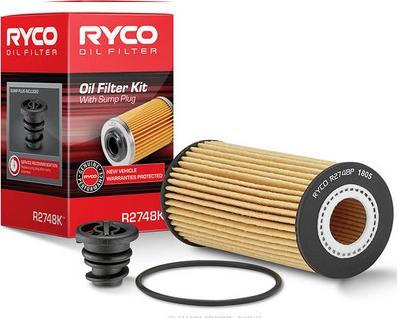 RYCO R2748K - Öljynsuodatin inparts.fi