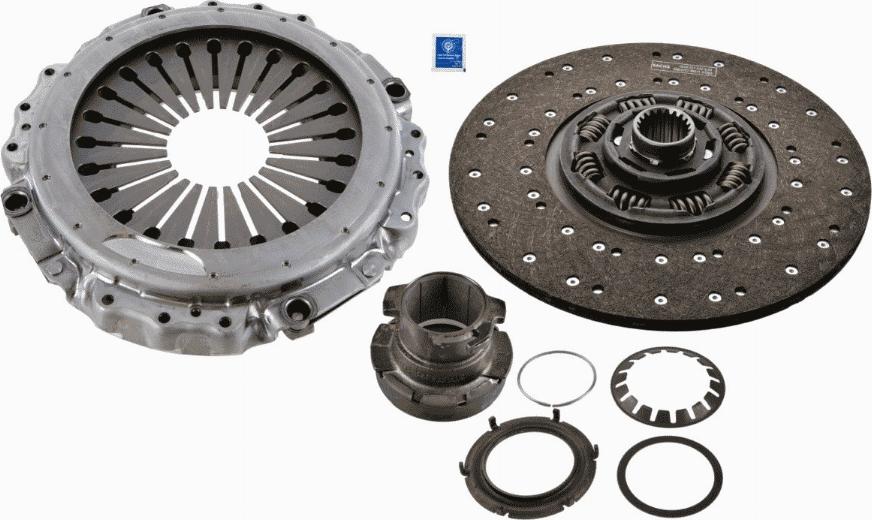 SACHS 3400 117 201 - Kytkinpaketti inparts.fi