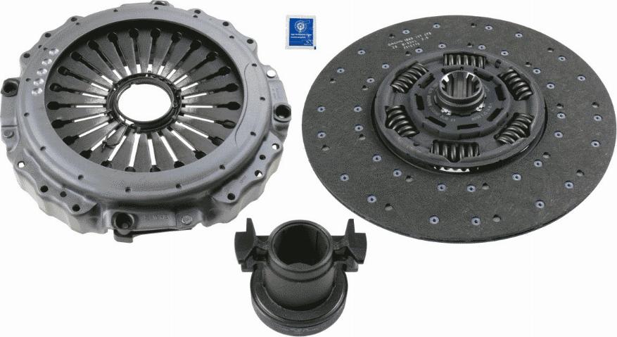 SACHS 3 400 122 601 - Kytkinpaketti inparts.fi