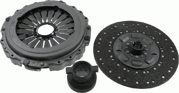 SACHS 3400 700 455 - Kytkinpaketti inparts.fi