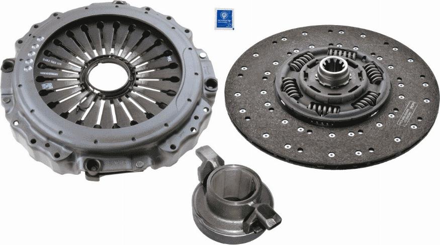 SACHS 3400 700 451 - Kytkinpaketti inparts.fi