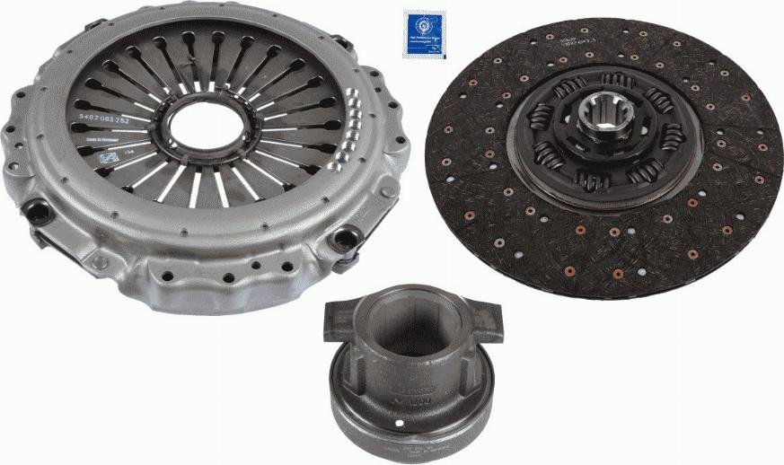 SACHS 3400 700 437 - Kytkinpaketti inparts.fi