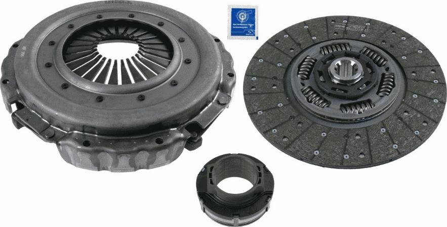 SACHS 3400 700 473 - Kytkinpaketti inparts.fi