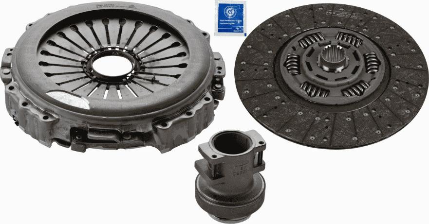 SACHS 3400 700 545 - Kytkinpaketti inparts.fi