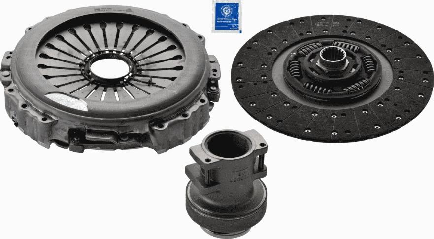 SACHS 3400 700 540 - Kytkinpaketti inparts.fi