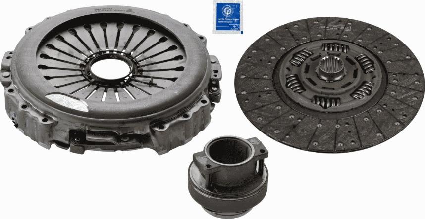 SACHS 3400 700 548 - Kytkinpaketti inparts.fi