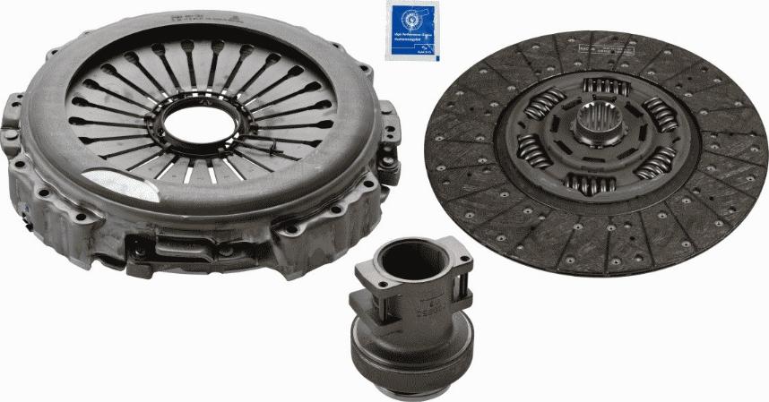 SACHS 3400 700 533 - Kytkinpaketti inparts.fi