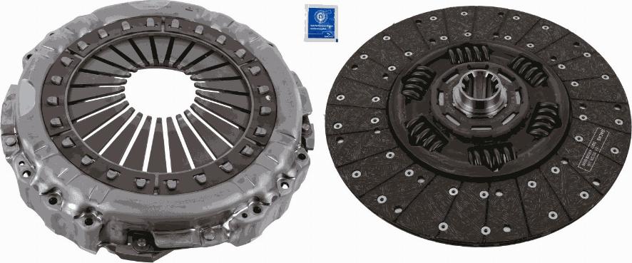 SACHS 3400 700 693 - Kytkinpaketti inparts.fi